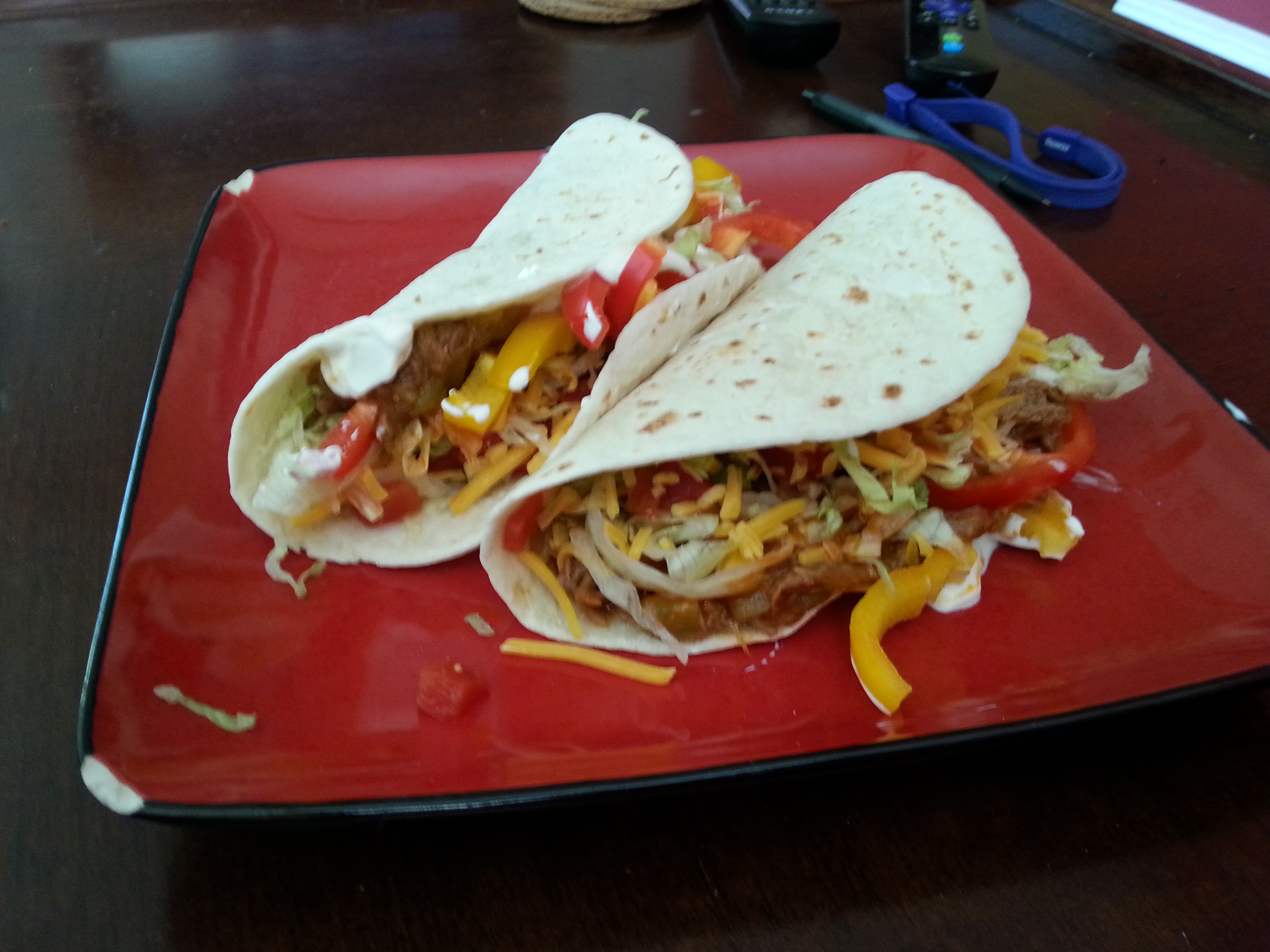 SLOW COOKED SHREDDED BEEF TACOS